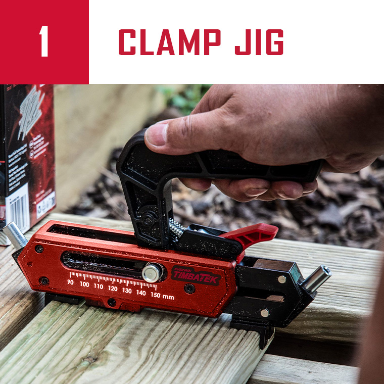 Decking Jig Guide - Clamp jig